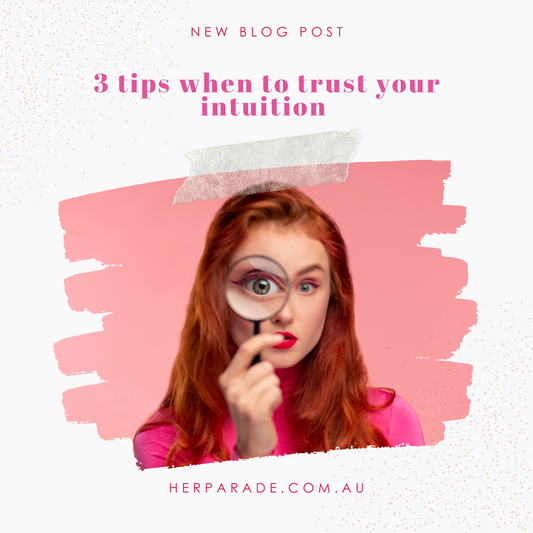 3 tips when to trust your intuition