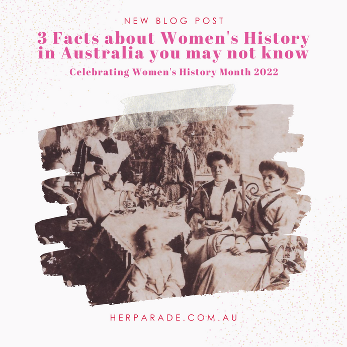 3 Facts about Women's History in Australia you may not know