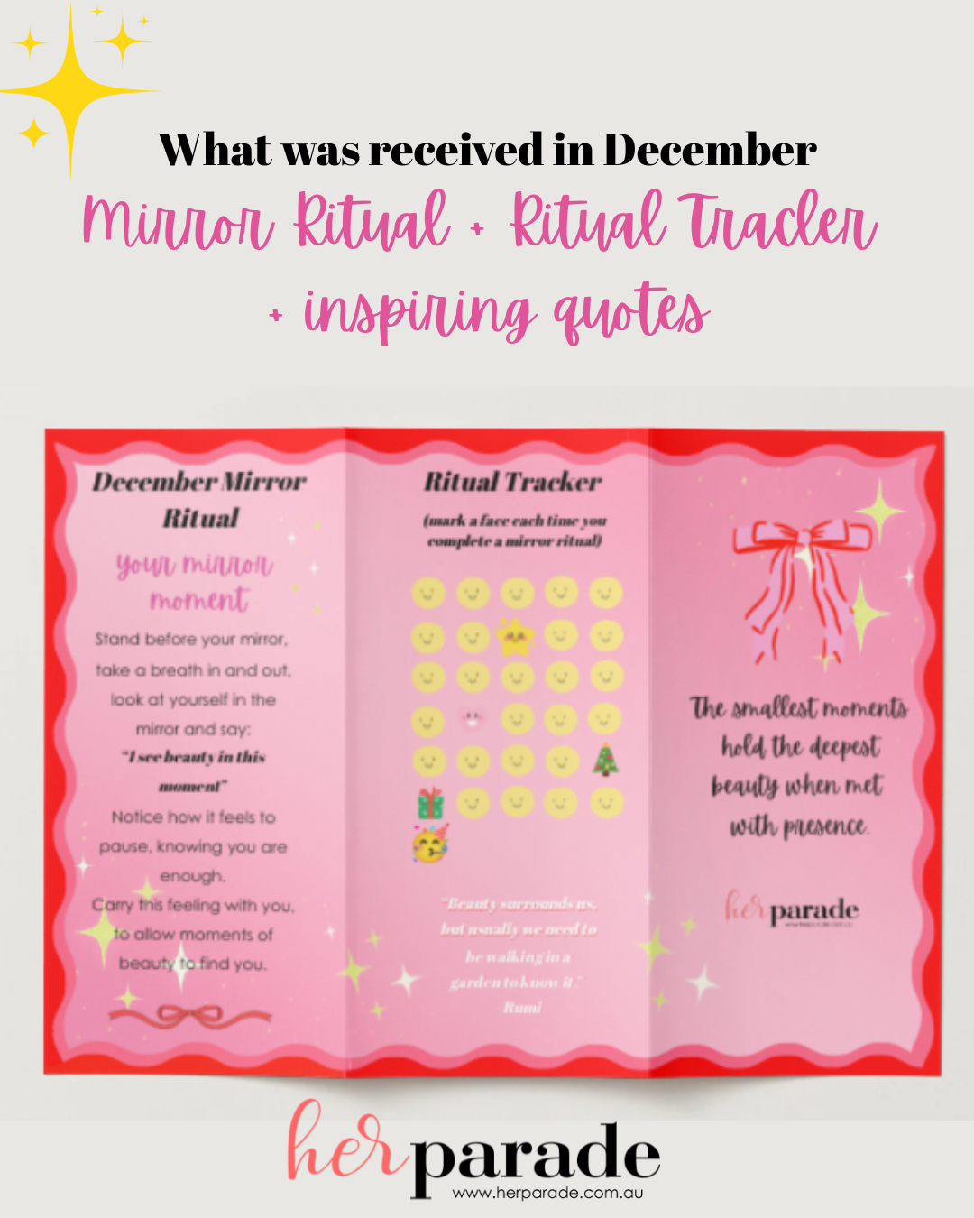 January Mail Club Letter: One-Off Edition (No Subscription) - HerParade 